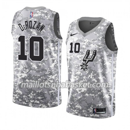 Maillot Homme San Antonio Spurs DeMar DeRozan 10 2018-19 Nike Gris Swingman Maillot Homme San Antonio Spurs DeMar DeRozan 10 2018-19 Nike Gris Swingman